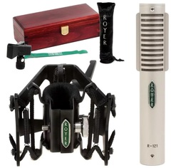 Royer R-121 Ribbon Microphone with RSM-SS1 Sling Shock