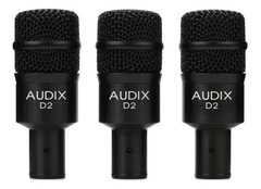 Audix D2 Trio Dynamic Instrument Microphone 3-pack