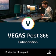 Magix Vegas Post 365 - 1-year Subscription for Windows