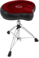 Roc-N-Soc Manual Spindle Drum Throne - Original Saddle Red