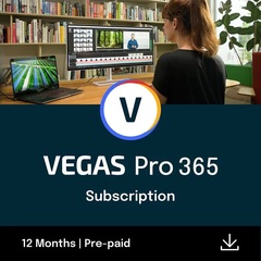 Magix Vegas Pro 365 - 1-year Subscription for Windows