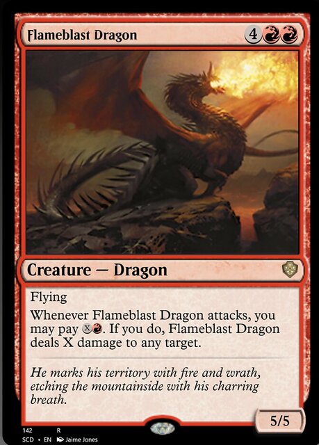 Flameblast Dragon