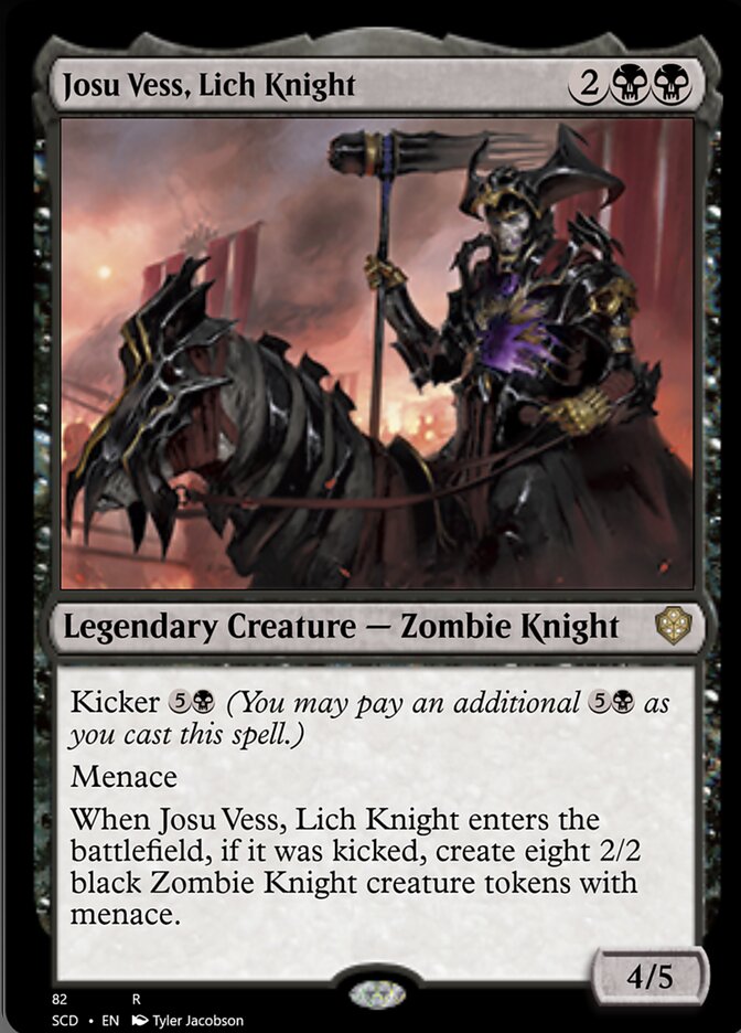 Josu Vess, Lich Knight