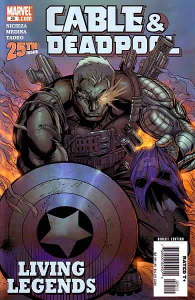Cable & Deadpool 25 Living Legends