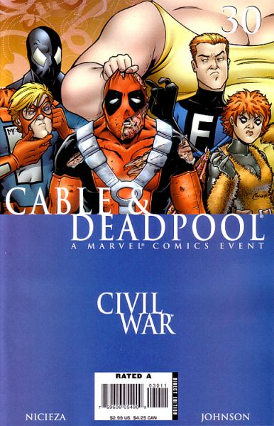 Cable & Deadpool 30 Civil War The Hero Hunter