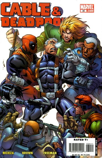 Cable & Deadpool 34 Falling Into Place