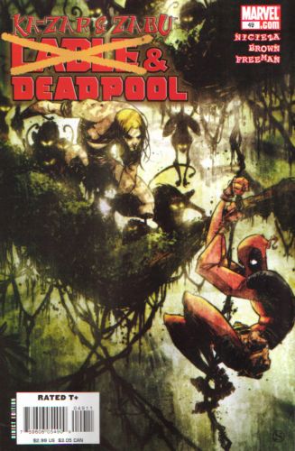 Cable & Deadpool 49 Sabretooth Serenade