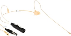 Acacia LIZ Roadster Platinum Headworn Microphone with Hardwired XLR Male Adapter - Tan
