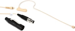 Acacia LIZ Pro Headworn Microphone with Hardwired XLR Male Adapter - Tan
