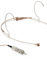 Countryman H7 Headset Microphone with 3.5mm Locking Connector for Sennheiser Wireless - Tan