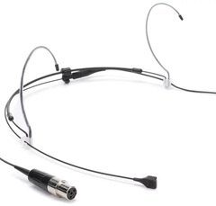 Countryman H7 Headset Microphone with TA4F Connector for Shure Wireless - Black