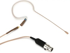 Countryman E6i Omnidirectional Earset Microphone for Vocals with 2mm Cable and SL Connector for Shure Wireless - Tan