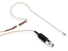 Countryman E6i Omnidirectional Earset Microphone for Speaking with 1mm Cable and SL Connector for Shure Wireless - Tan