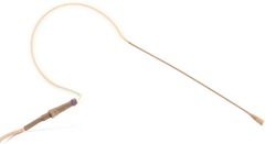 Countryman E6i Omnidirectional Earset Microphone for Powerful Vocals with 2mm Cable and SL Connector for Shure Wireless - Tan
