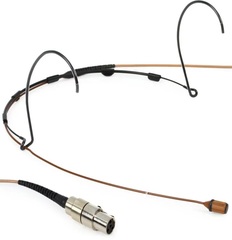 DPA 4088 CORE Directional Headset Microphone for Shure Wireless - Brown