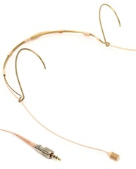 DPA 4088 CORE Directional Headset Microphone for Sennheiser Wireless - Beige