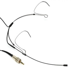 DPA 6066 CORE Omnidirectional Subminiature Headset Microphone for Sennheiser Wireless - Black