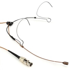 DPA 4488 CORE Directional Headset Microphone for Shure Wireless - Brown