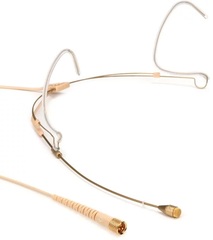 DPA 4466 CORE Omnidirectional Headset Microphone with MicroDot Connector - Beige