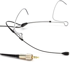 DPA 4466 CORE Omnidirectional Headset Microphone for Sennheiser Wireless - Black