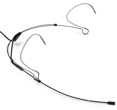 DPA 6066 CORE Omnidirectional Subminiature Headset Microphone with MicroDot Connector - Black