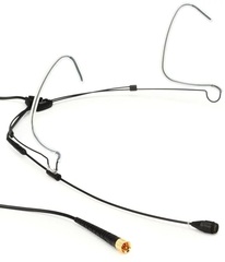 DPA 4466 CORE Omnidirectional Headset Microphone with MicroDot Connector - Black