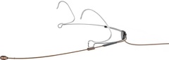 DPA 4466 CORE Omnidirectional Headset Microphone with LEMO Connector - Brown