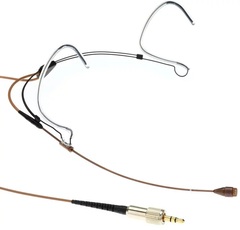 DPA 4466 CORE Omnidirectional Headset Microphone for Sennheiser Wireless - Brown