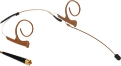 DPA 4288 CORE Directional Flex Headset Microphone with MicroDot Connector - Long Length, Brown