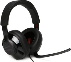 JBL Lifestyle Quantum 300 Over-Ear Headset with Mic, 3.5mm + USB
