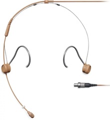 Shure TwinPlex TH53C/O-LEMO Omnidirectional Headset Microphone with LEMO Connector - Cocoa