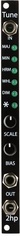 2HP Tune Eurorack Pitch Quantizer Module - Black