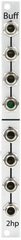 2HP Buff Eurorack Buffered Mult Module - Silver