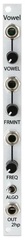 2HP Vowel Eurorack Speech Synth Module - Silver