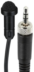 Acacia LIZ Miniature Lapel Microphone for Sennheiser Wireless - Black