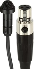 Acacia LIZ Miniature Lapel Microphone with T3 Wireless Connector - Black