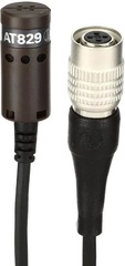 Audio-Technica AT829cW Lavalier Microphone for Audio-Technica Wireless