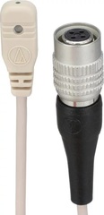 Audio-Technica MT830cW-TH Lavalier Microphone for Audio-Technica Wireless - Beige