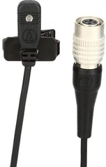 Audio-Technica MT830cW Lavalier Microphone for Audio-Technica Wireless - Black