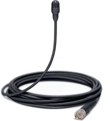 Shure TwinPlex TL47B/O-MDOT-A Omnidirectional Lavalier Microphone with Accessory Kit (MicroDot, Black)