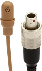 Shure DuraPlex DL4 Omnidirectional Lavalier Microphone with LEMO3 Connector - Cocoa