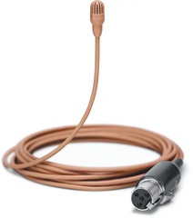 Shure TwinPlex TL47C/O-MTQG-A Omnidirectional Lavalier Microphone with Accessory Kit (TA4F, Cocoa)