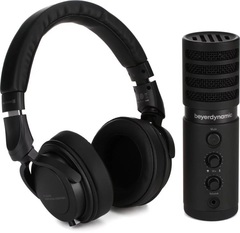 Beyerdynamic Creator 24 - DT 240 Pro Headphones with Fox USB Microphone