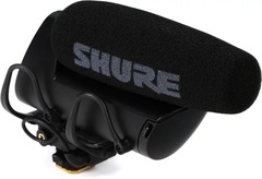 Shure VP83F LensHopper Camera-mount Compact Shotgun Microphone with Flash Recording