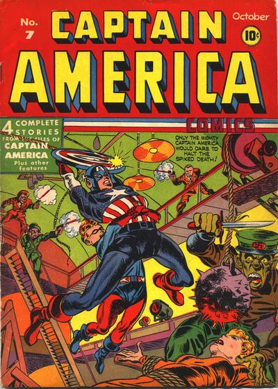 Captain America Comics 7 Death Loads The Bases