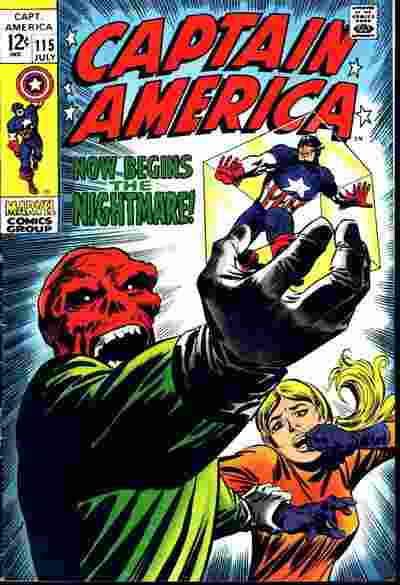 Captain America Vol. 1 115 Now Begins The Nightmare!