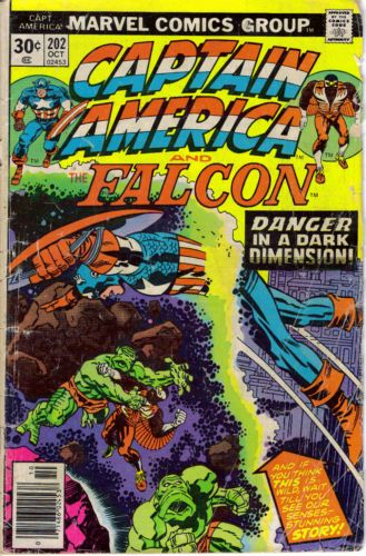 Captain America Vol. 1 202 Mad Mad Dimension!