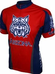 Adrenaline Promotions Arizona Wildcats Men's Cycling Jersey (S, M, L, XL, 2XL, 3XL) (107183329)