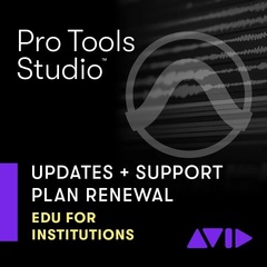 Avid Pro Tools Studio Perpetual License Renewal for Educational Institutions (Continues Updates and Support for 1 Year)