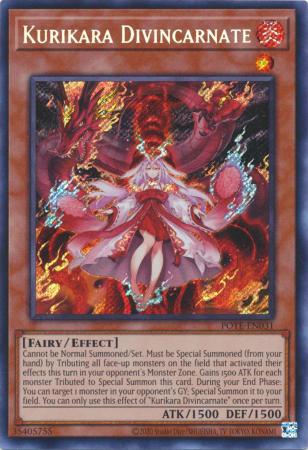 Kurikara Divincarnate - POTE-EN031 - Secret Rare - Unlimited Edition